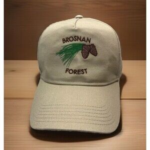 Brosnan Forest Hat Cap Embroidered Dad Pinecone Tan Snapback Charleston Norfolk‎